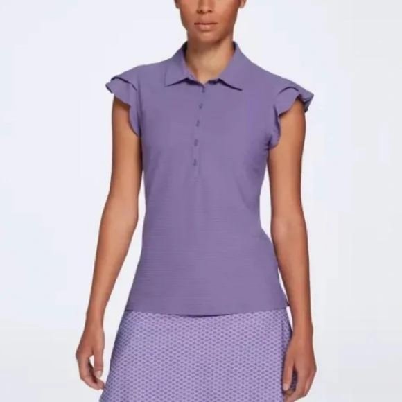 CALIA by Carrie Underwood Tops - NWT Calia Women's Golf Flutter Sleeve Polo